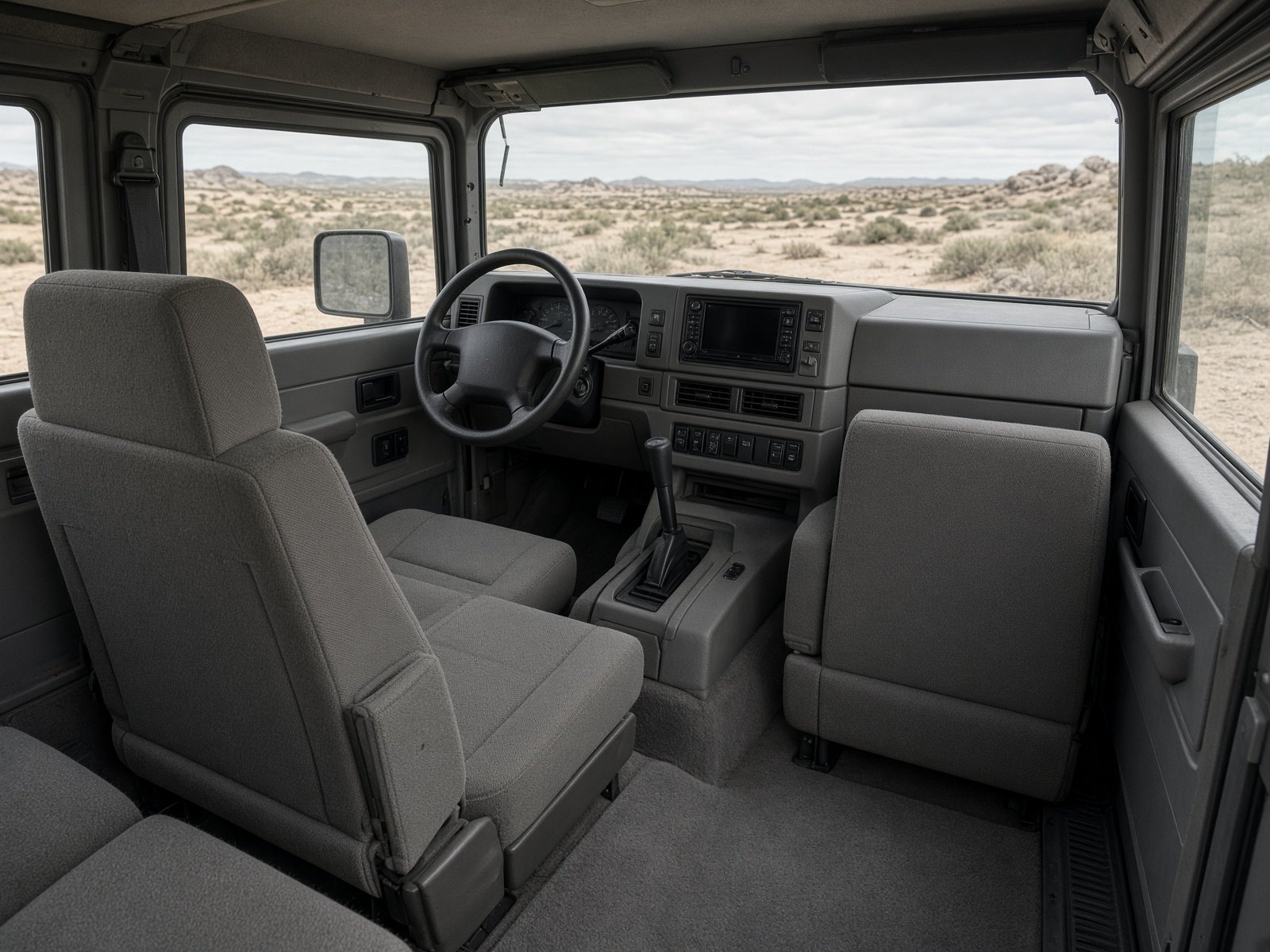 Arni H1 grey interior